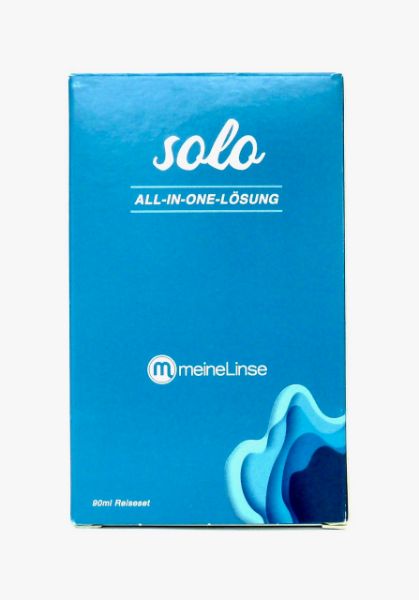 meineLinse solo ALL-IN-ONE LÖSUNG 90ml Reiseset