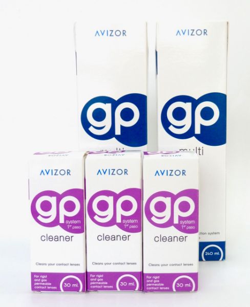 AVIZOR gp 3x 30ml System Reiniger + 2x 240ml gp multi Set