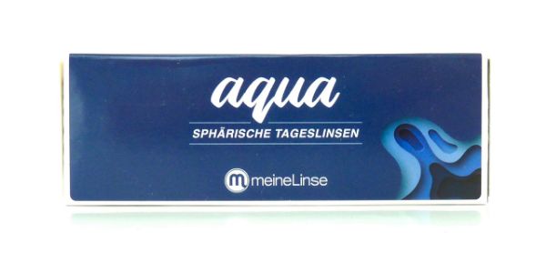 meineLinse aqua sphärische Tageskontaktlinsen 30