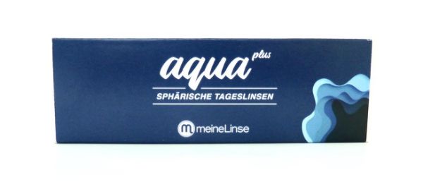 meineLinse aqua plus sphärische Tageskontakltinsen 30