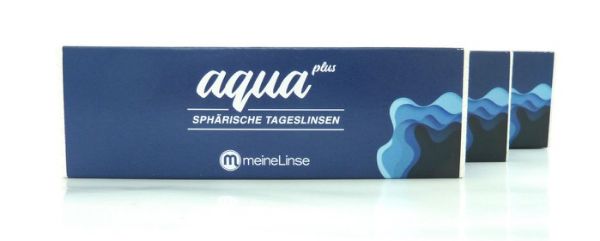 meineLinse aqua plus sphärische Tageskontaktlinsen 90