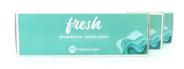 meineLinse fresh sphärische Tageskontaktlinsen 90