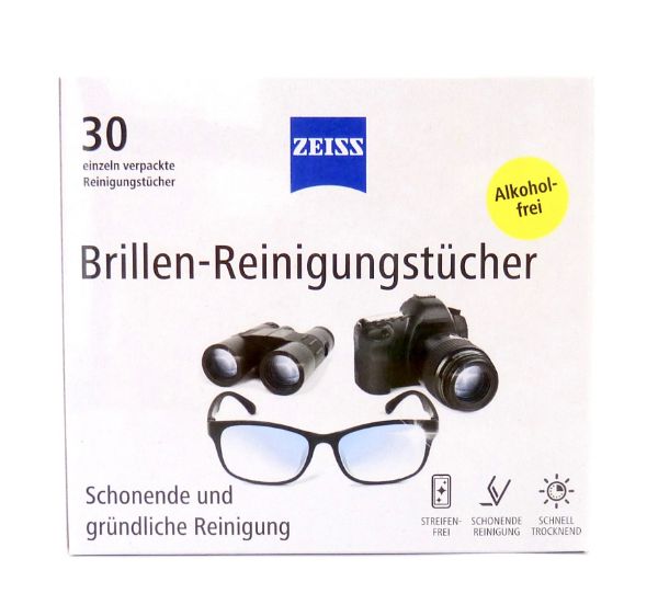 Zeiss Brillen Reinigungstücher 30 Stück