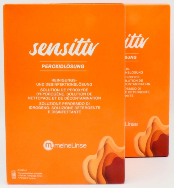 Bild von meineLinse sensitiv Peroxidlösung 4x360ml